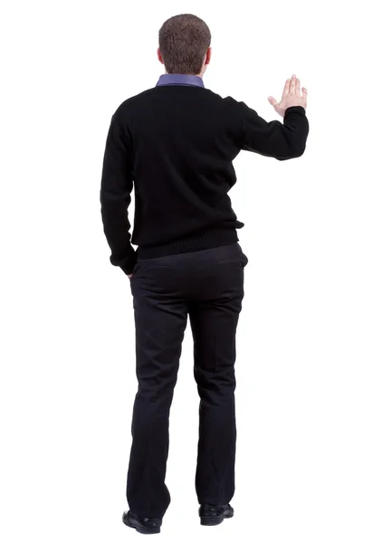 Back view of Businessman — Stock Photo, Image