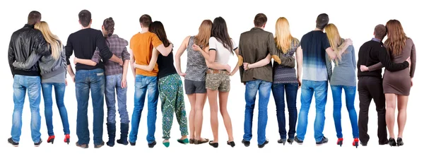 jonge groene bonen tuin in groenten tuin.