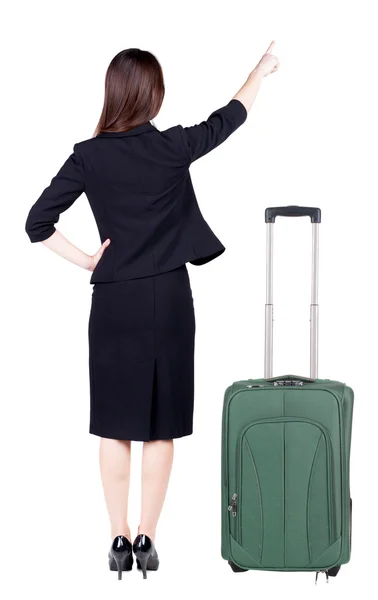Mulher de negócios viajando — Fotografia de Stock