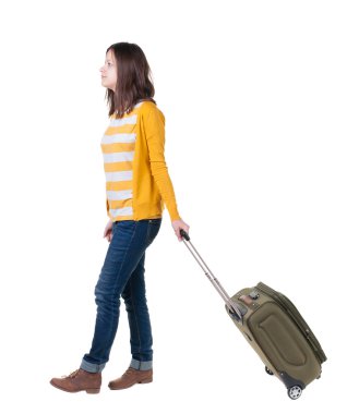 yürüyen kadın çanta