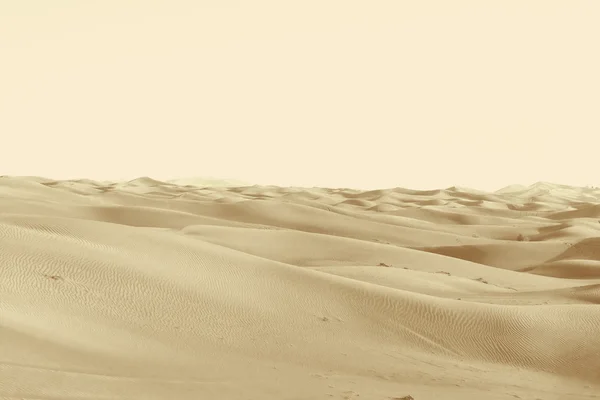 Αμμοθίνες στην έρημο — Φωτογραφία Αρχείου