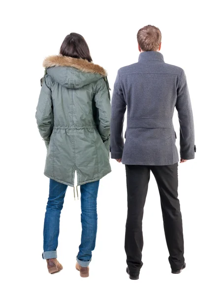 People in jackets. — Stock Photo, Image