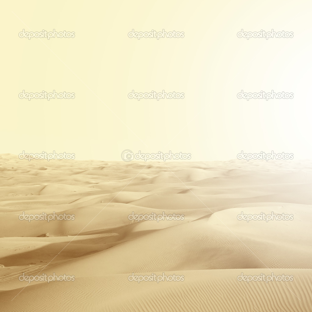 Dunes in desert
