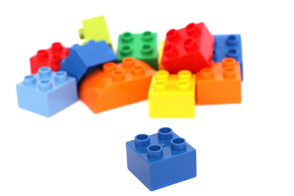 Child's building bricks Stock Photo
