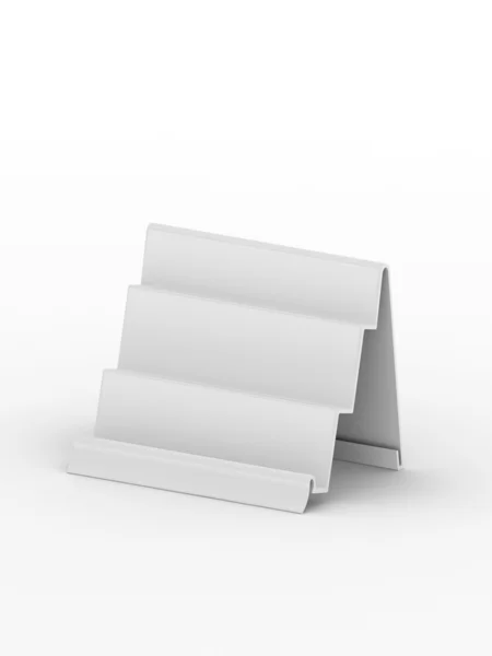 Plastic holder for business cards — Stock Photo, Image