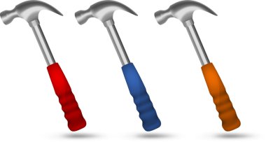 set bir metal çekiç