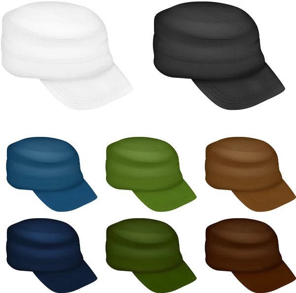 Modèle de casquette Cadet — Image vectorielle