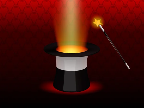 sihirli şapka içinde hareket.