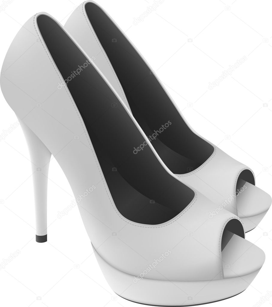 high-heeled-blank-shoes-template-stock-vector-by-barghest-42488383 for Free Printable High Heel Shoe Template High-heeled blank shoes template. Stock Vector by ©barghest 42488383 for Free Printable High Heel Shoe Template