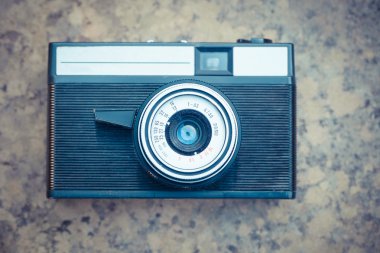 eski vintage fotoğraf makinesi