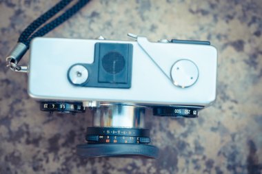 eski vintage fotoğraf makinesi