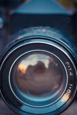 eski vintage fotoğraf makinesi