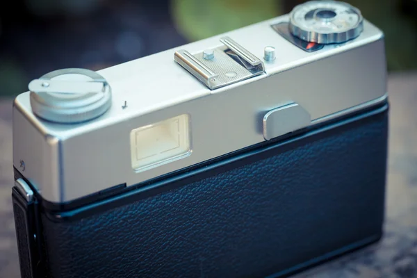 Oude vintage camera — Stockfoto