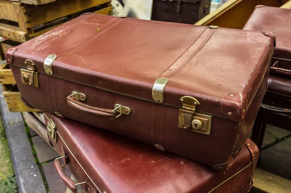 Starý zavazadla — Stock fotografie