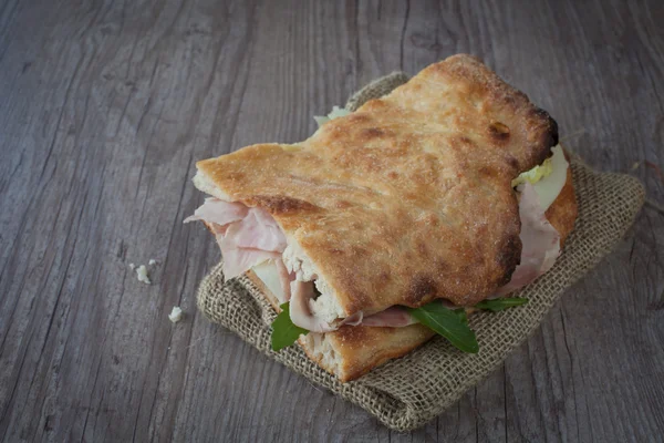 Italiaanse sandwich — Stockfoto