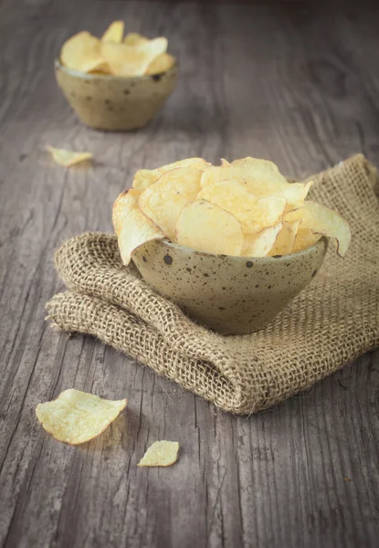 Kartoffelchips — Stockfoto