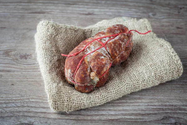 Italiaanse soppressata — Stockfoto