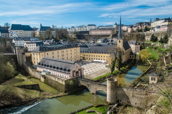 Lucembursko neumunster opatství — Stock fotografie