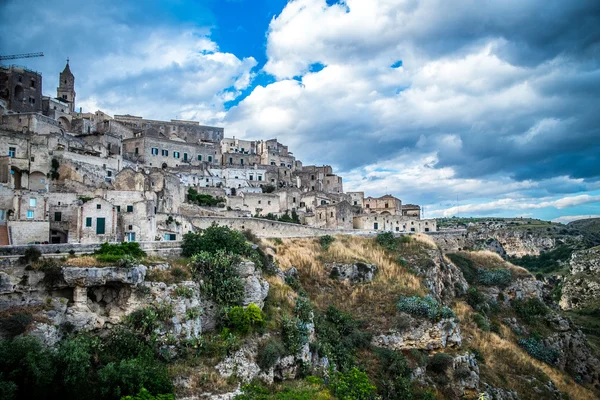 Matera, ciudad de piedras — Foto de Stock