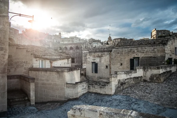 Matera, ciudad de piedras — Foto de Stock