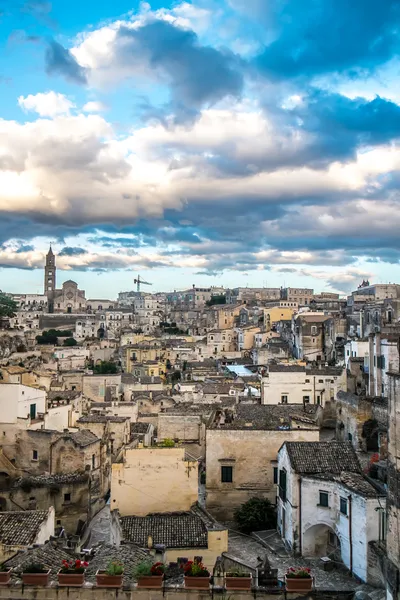 Matera, ciudad de piedras — Foto de Stock