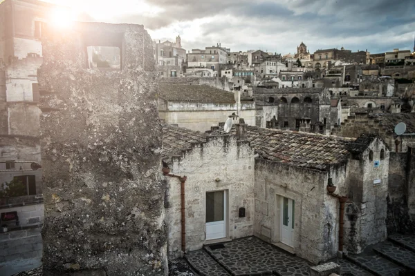 Matera, Stadt der Steine — Stockfoto