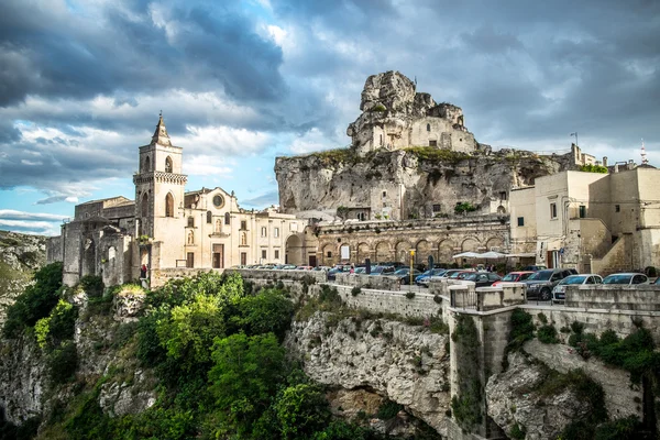 Matera, ciudad de piedras — Foto de Stock