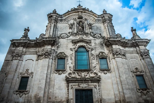 Matera, staden av stenar — Stockfoto