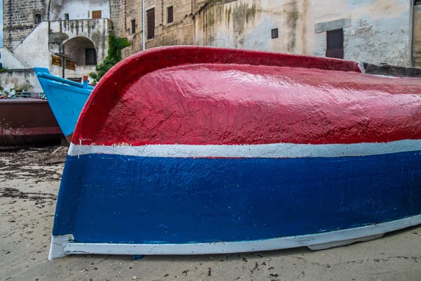 Little old fishing boats — Stock Photo, Image