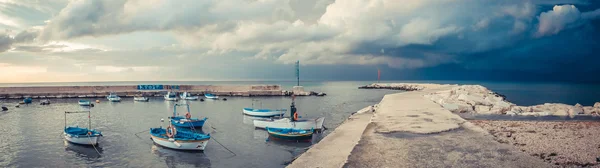 Vecchie barche, a sud d'Italia — Foto Stock