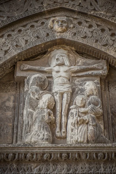 Jesus Kristus korsar Relief — Stockfoto
