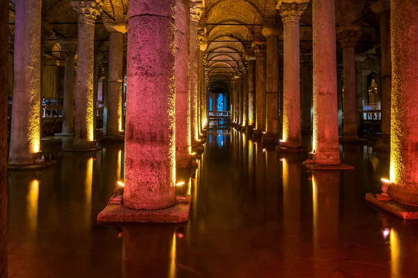 Basilikacisternen, istanbul — Stockfoto