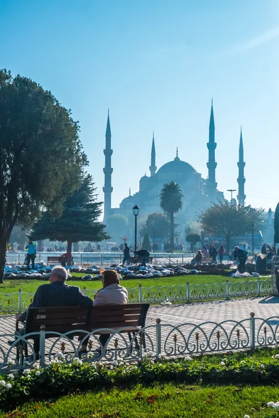 Istanbul Modrá mešita — Stock fotografie