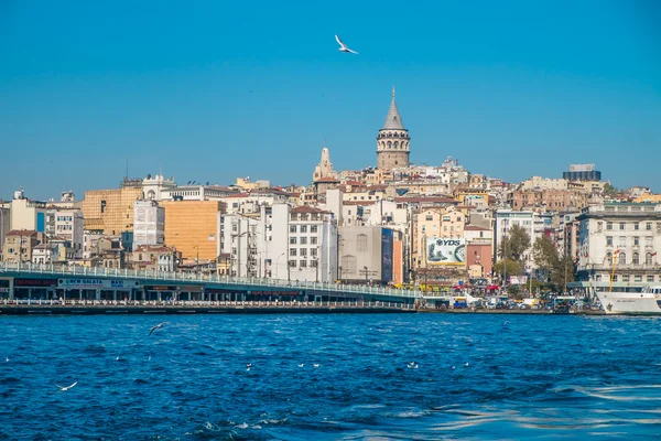 Galatská věž, istanbul — Stock fotografie