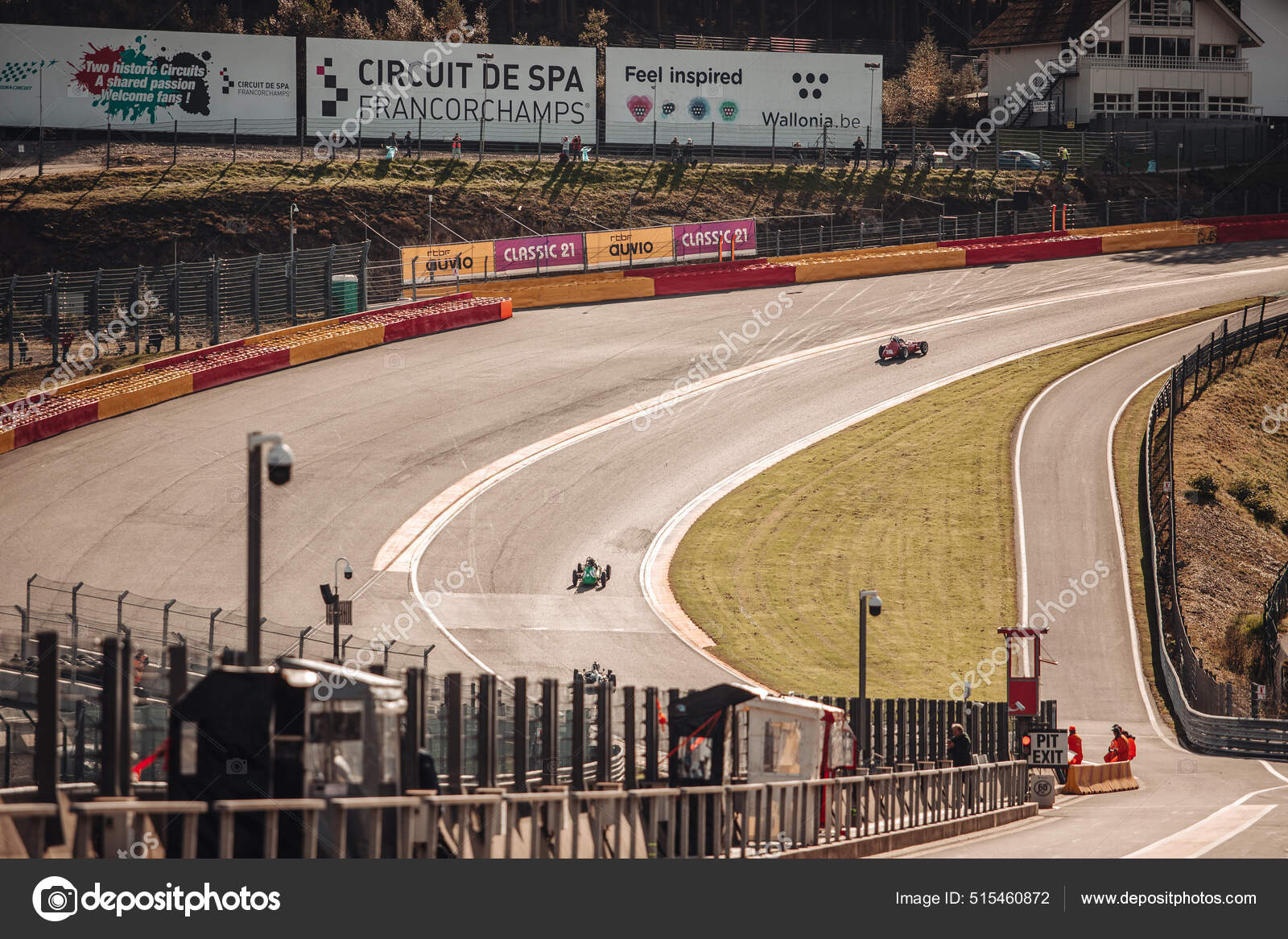 Франкорчампс Бельгия Октор 2021 Год Часов Автогонок – Стоковое.