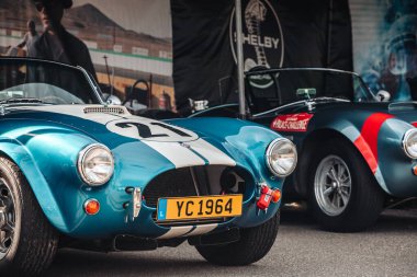 FRANCORCHAMPS, BELGIUM-ECTOBER 2021: 6 Saat SPA araba yarışlarının tekrarlanması