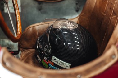 FRANCORCHAMPS, BELGIUM-ECTOBER 2021: 6 Saat SPA araba yarışlarının tekrarlanması