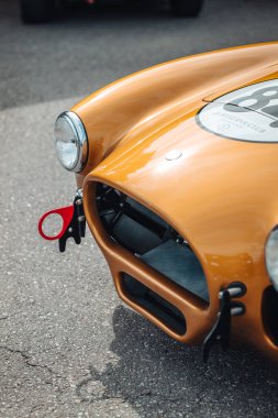 FRANCORCHAMPS, BELGIUM-ECTOBER 2021: 6 Saat SPA araba yarışlarının tekrarlanması