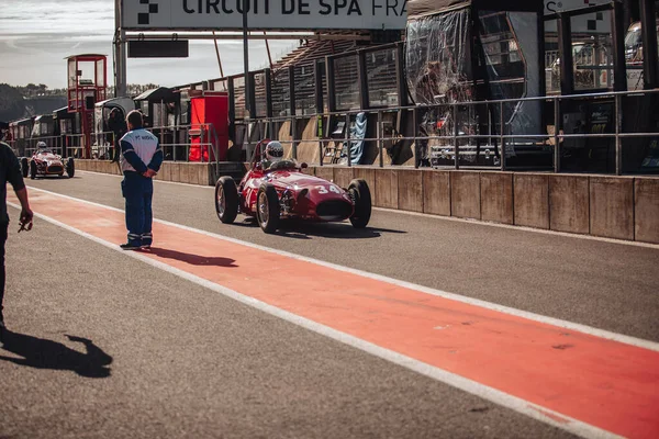 Francorchamps Belgium October 2021 Reportage Hours Spa Car Racing — Stock Photo, Image