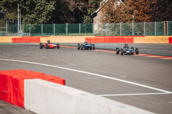 Francorchamps Bélgica Outubro 2021 Reportagem Das Horas Corrida Carros Spa — Fotografia de Stock