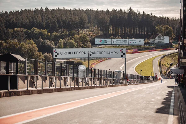 Francorchamps Belgie Říjen 2021 Reportáž Hodin Spa Závodní Auto — Stock fotografie