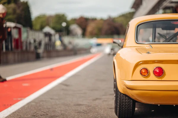 Francorchamps Belgium Ectober 2021 Saat Spa Araba Yarışlarının Tekrarlanması — Stok fotoğraf