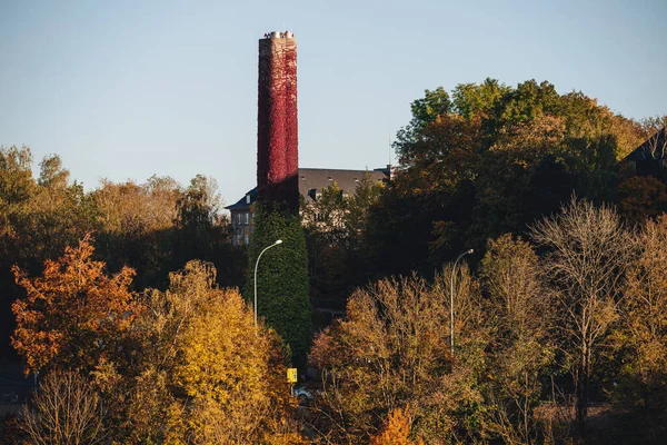 Old Factory Chimney Luxembourg City — Stock Photo, Image