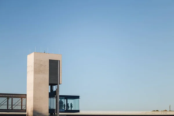 Cidade Luxemburgo Outubro 2021 Pessoas Ponto Vista Elevador Pfaffenthal Fotos De Bancos De Imagens Sem Royalties