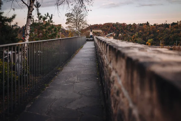 Panoramic View Luxembourg City Sunset — Stock Photo, Image