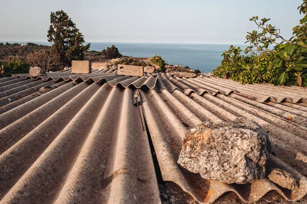 Beautiful Relaxing View Adriatic See Gagliano Del Capo Puglia Region — Foto Stock