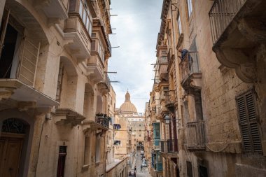 Valletta, Malta 'daki Bazilika Kubbesi
