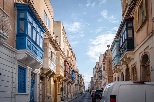 Místní Architektura Ostrově Malta — Stock fotografie