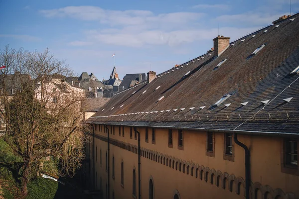Люксембург Апрель 2022 Уличная Жизнь Столице Великого Герцогства — стоковое фото