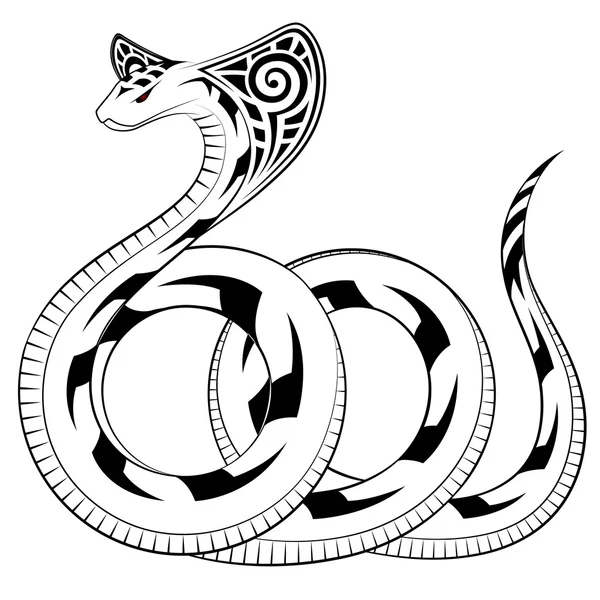 Serpiente, Cobra — Archivo Imágenes Vectoriales